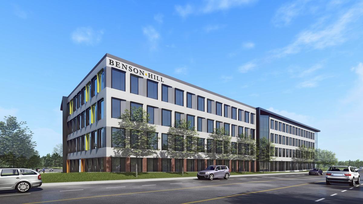 Benson Hill mockup building exterior