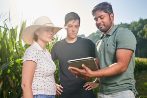 Group of people in agtech field