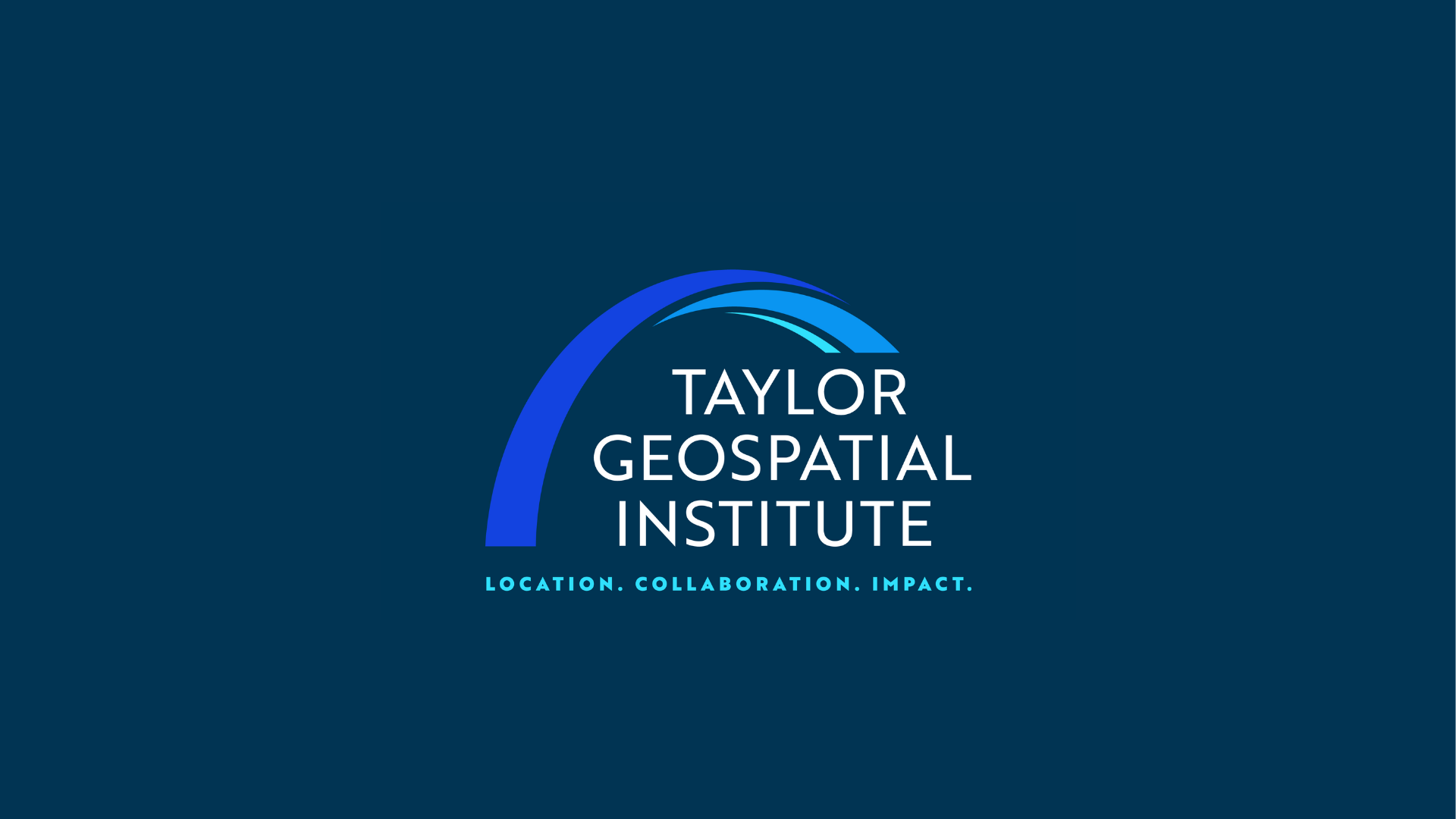 Taylor Geospatial Institute logo