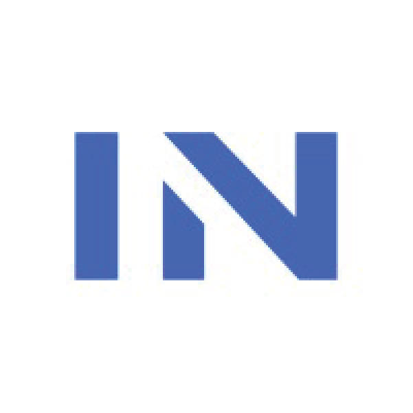 In logo